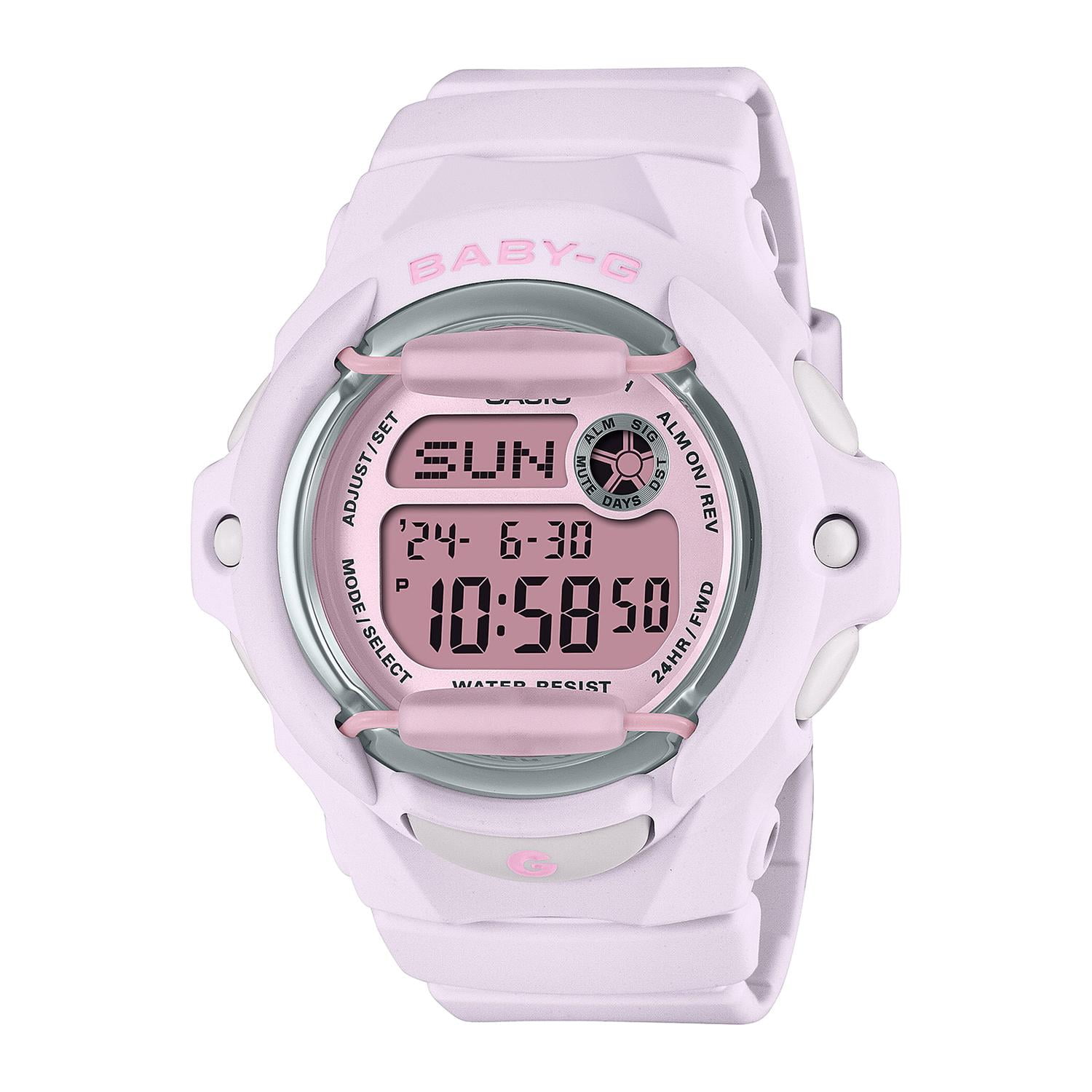 Reloj Baby-g Bg-169u-4bdr Resina/acero Mujer Rosado Rosa