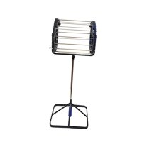 Magideal - Recolector De Pelotas De Tenis, Cesta De Almacenamiento Multifunción, Recogedor De Acero Inoxidable, Cesta De Recogida Automática Para Suministros De