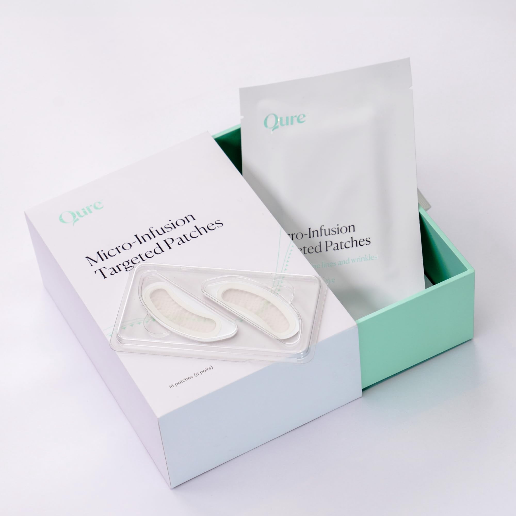 Parches Para Ojos Qure Skincare Microinfusion, 8 Pares De Retinol