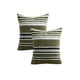 thumbnail image 1 of Pack De 2 Fundas De Cojin Con Relieve 45x45cm Verde, 1 of 4