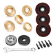 thumbnail image 1 of Juego De 5 Discos Para Tallar Madera+5pcs Escofinas+llave Oro, 1 of 3