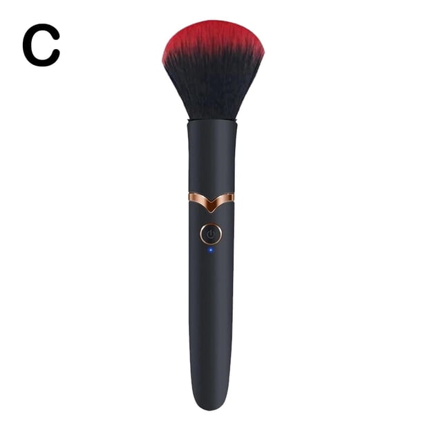 Electric Makeup Brush Foundation Blending Brush Massage Vibration Loose Powder Blush For Face Makeup Beauty Tools