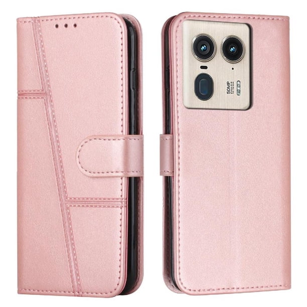 Funda Flip Para Motorola Moto Edge 50 Ultra 5g – Carcasa Delgada Y Resistente A Impactos Con Soporte Para Uso Diario Y Profesional