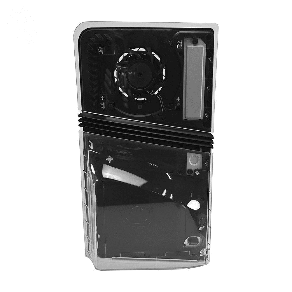 Genérico - Compatible Con Playstation 5 Pro Replacement Faceplate - Anti-scratch Dustproof Cover Shell For Ps5 Pro Disc Edition Gaming Console-transparente