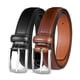 thumbnail image 1 of Cinturón de Cuero para Hombre 2-Pack MILORDE Negro y Marrón, 1 of 7