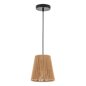 Genérico - Lámpara Colgante Pequeña Tejida Vintage Retro Bohemio Jhn