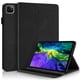 thumbnail image 1 of Funda con relieve del Árbol de la Vida para tablet ipad Pro 12.9(2024) con soporte, ranuras para tarjetas y soporte para lápiz óptico. Negro, 1 of 5