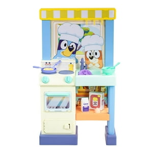 Set De Cocina Bluey Cook Con Chef Con Más De 20 Sonidos De 90 Cm De Altura