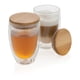 thumbnail image 3 of Vaso Mug Térmico Doble Pared Tapa Bambú Vidrio Tobby 350 Ml, 3 of 3