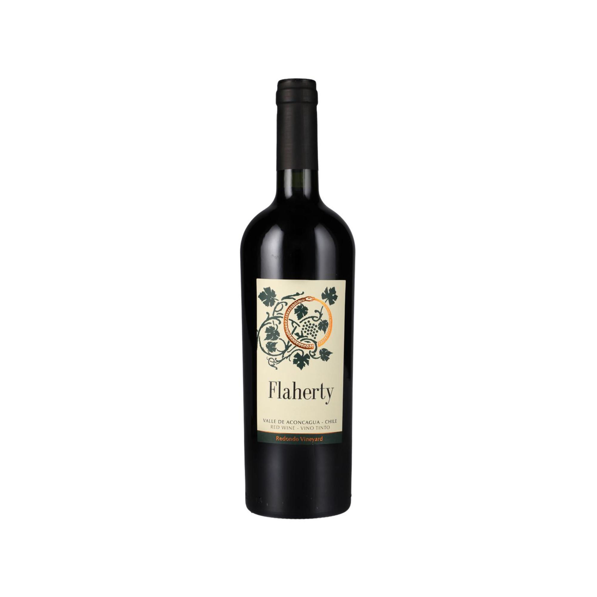 Vino Tinto Syrah Cabernet Tempranillo Aconcagua 14.5° Botella 750 ml Flaherty