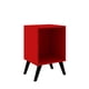 thumbnail image 1 of Velador Nicho Retro Rojo, 1 of 3