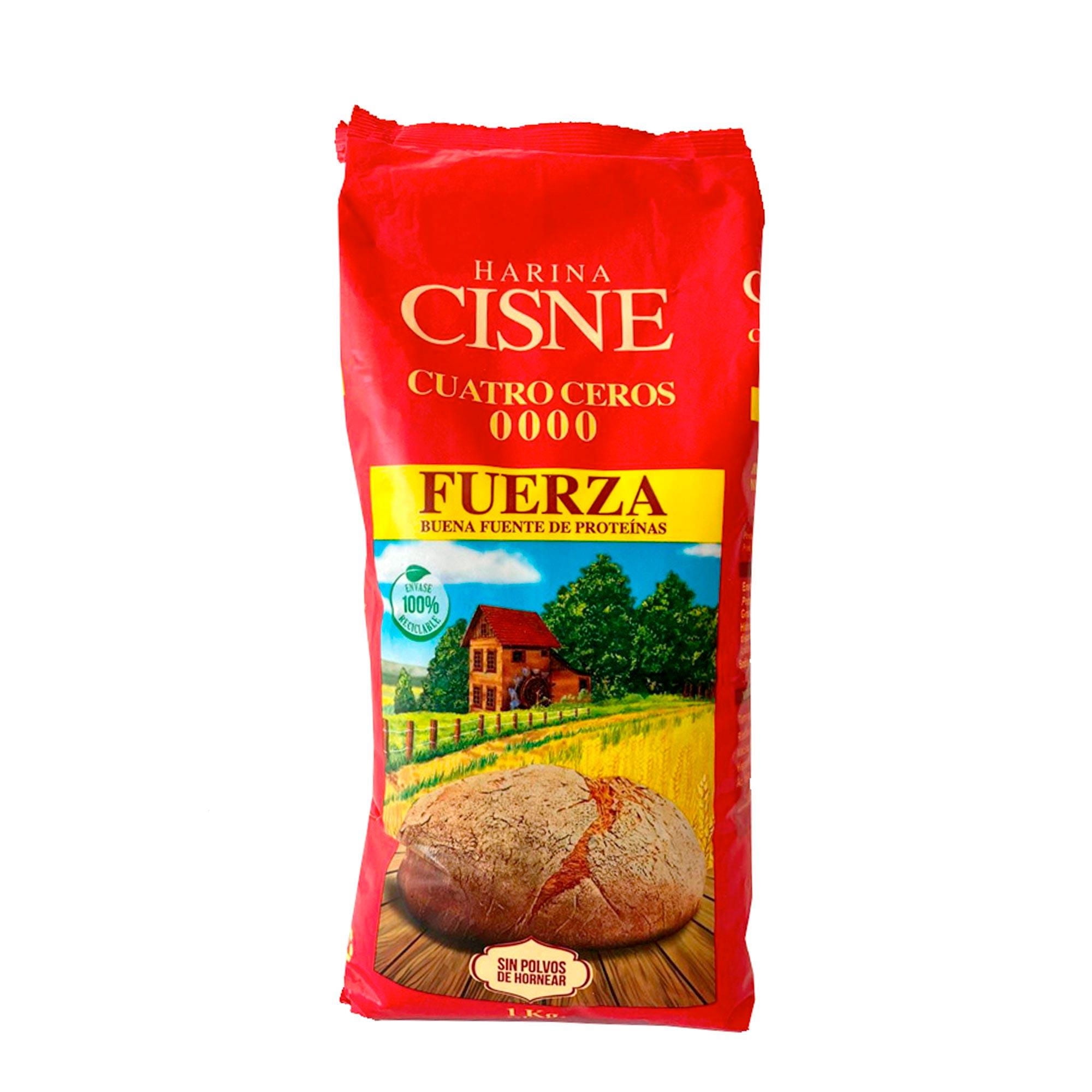 Harina Fuerza 1 kg Cisne