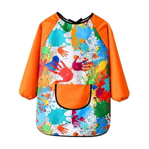 Bothyi - Delantal De Pintura Para Niños, Clase De Arte Ligera Para Hornear, Trabajo Hecho A Mano, Estilo Bebé C S