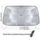 thumbnail image 1 of Portable Car Interior Windshield Sunshade Umbrella - Reusable Travel Accessory for Protection from Sun and Heat, 1 of 4