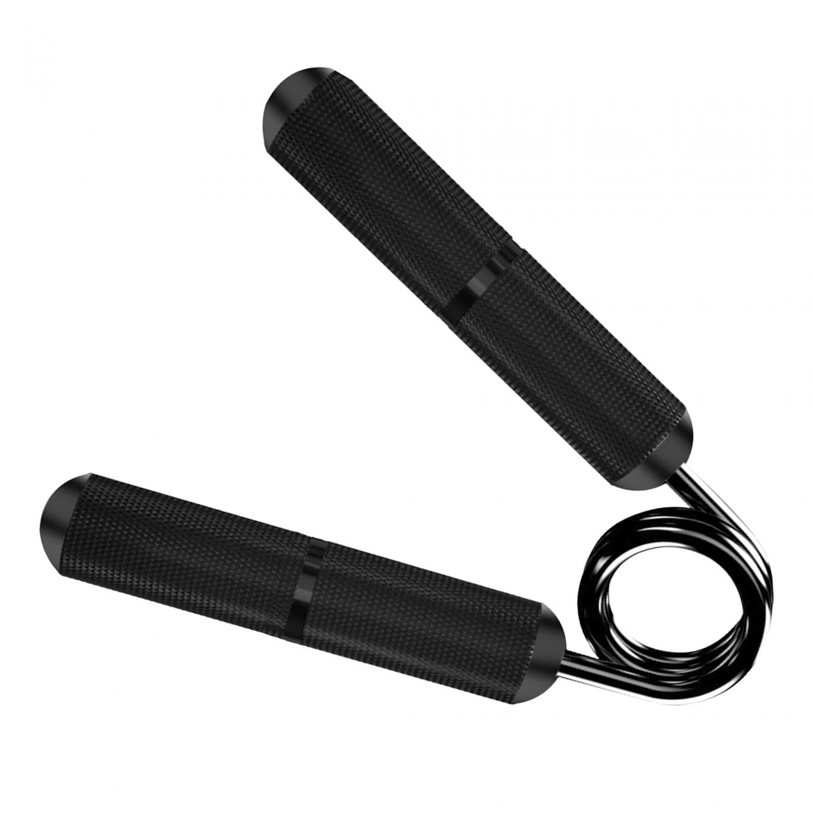 Magideal - Pinza De Mano Fortalecedor De Agarre De Mano De Metal Camilla De Ejercicio De Mano Muñeca Antebrazo Ejercitador De Mano Para Músico , Negro 50lb