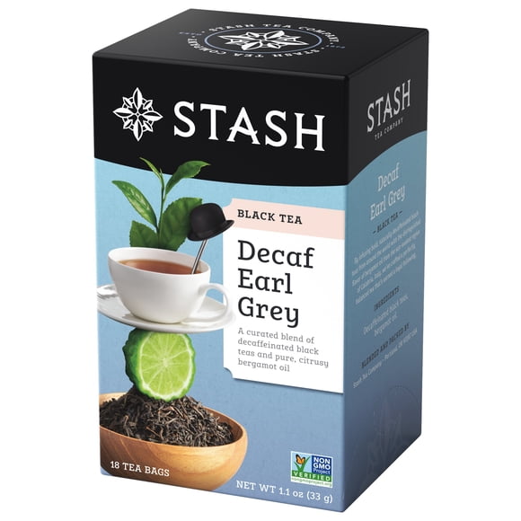 Tea Stash Earl Grey descafeinado 18 bolsitas de té 33 g