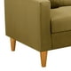 thumbnail image 3 of Sofa New Retro 3CG Felpa 04 Verde Musgo, 3 of 6