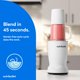 thumbnail image 5 of Licuadora NutriBullet 1000 W Turbo Tumbler Blanco Mate, 5 of 9