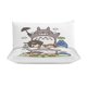 thumbnail image 3 of x25 My Neighbor Totoro Bed Duvet Cover Microfiber Bedding Sets 3D Printed Lightweight 3 Piece Comforter Sets, 1 Duvet Cover And 2 Pillow Shams for Kids Boys Girls 79"x90" jn25, 3 of 5