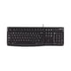 thumbnail image 1 of Teclado Logitech K120 con cable para Windows, tamaño completo, negro, 1 of 9