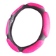 thumbnail image 1 of Funda Cubre Volante Universal 3d Acolchado Rosa, 1 of 3