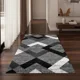 thumbnail image 2 of Alfombra Pasillera 3d Decorativa W.m G Moderna 1.8 M 60 Cm Geométrico Negro Con Gris, 2 of 3