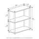 thumbnail image 5 of Estanterías de Almacenamiento Furinno TURN-N-TUBE 3 Niveles Nogal Columbia, 5 of 5