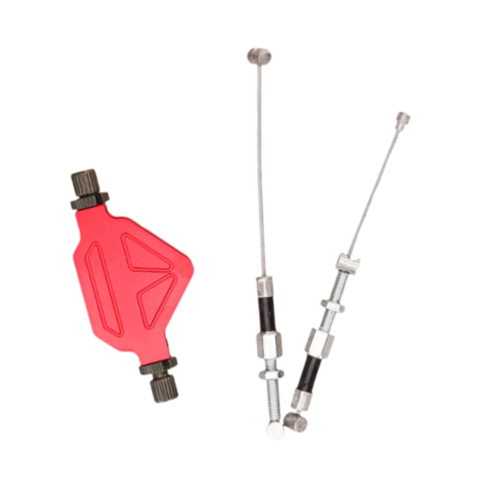 Magideal - Barra De Tensión De La Palanca Del Embrague De La Motocicleta Accesorios De Fácil Instalación Reemplaza Las Piezas De Reparación De Aluminio De Primer Rojo