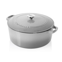 Cacerola Cuisinart Chef'S Classic De Hierro Fundido Esmaltado, 7 Litros, Gris