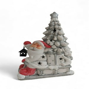 Wakeshome - Adorno De Pascua Para El Arbolito De Navidad Pascuero Luces