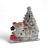 Wakeshome - Adorno De Pascua Para El Arbolito De Navidad Pascuero Luces