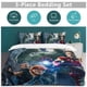 thumbnail image 5 of Captain AmericaCartoon Collection 3-Piece Comforter Set, Personalized Bedding Decor for Kids And Teens Bed Sheets, 5 of 5