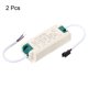 thumbnail image 3 of Uxcell 18 a 24W 300mA Controlador LED AC 85 a 265V Salida 54 a 80V DC Conector Macho Transformador 2 piezas, 3 of 5
