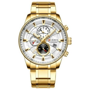 Reloj Analogo Dorado Curren 8362_5