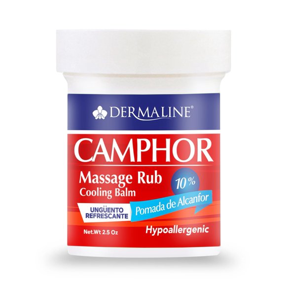Pomada DERMALINE de Alcanfor 71 ml para Masajes