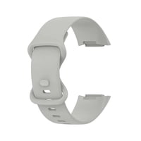 Genérico - Correa Compatible Con Fitbit Charge 5 / 23Mm Gris Roca
