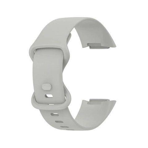 Genérico - Correa Compatible Con Fitbit Charge 5 / 23Mm Gris Roca