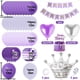 thumbnail image 1 of Set, Purple Balloon Kit, Wedding Decorations Baby Shower Balloon, Birthday Party Decorations, Including Heart-shape Foil Balloon And Crown Foil Balloon, Great For Anniversary, Grand Event, Graduation,, 1 of 2