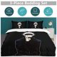 thumbnail image 5 of Jujutsu Kaisen Gojo Bedding Set Duvet Cover Comfortable and Lightweight Cartoon Bedding 3 Piece Bed Set, 5 of 5