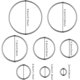 thumbnail image 2 of Troqueles Circulares DECORA Set de 8 Piezas, 2 of 3