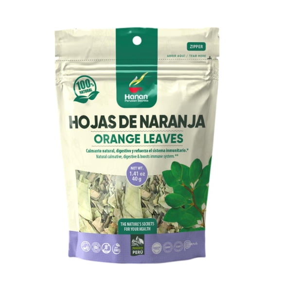 Té de Hoja Suelta de Naranja Hanan 40g Hierba Natural Perú