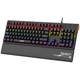 thumbnail image 1 of Teclado Gamer Bajeal Mecánico Rgb Con Teclas Anti Ghosting Negro Español Latinoamérica, 1 of 3