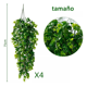 thumbnail image 5 of "4pcs Planta Colgante Belug Artificiales Hojas Redonda De Eucalipto Verde ", 5 of 5