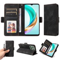 Carcasa Foxdock Honor X6C 4G De Cuero Pu, Diseño Acolchado Clásico, Protección Contra Caídas Y Rayones