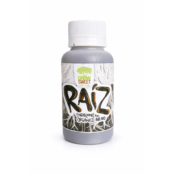 Enraizante Orgánico Grow Sweet 60 ml. Estimulador Natural de Raíces