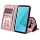 thumbnail image 3 of Funda Billetera para Sony Xperia 10 VII con Porta Tarjetas y Soporte Ajustable Rosa, 3 of 5
