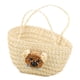 thumbnail image 4 of Cesta De Almacenamiento Para Casa De Muñecas A Escala 1:12, Micropaisaje Para Sala De Estar, Baño, Color Beige Con Asa, 4 of 5