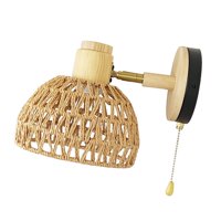 Ioensy - Aplique De Pared Tejido, Lámpara De Pared Para Cocina, Isla, Porche, Granja, E26