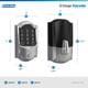 thumbnail image 3 of Smart WiFi Deadbolt Schlage Encode con borde Camelot Chrome, 3 of 9