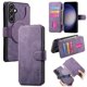 thumbnail image 1 of Funda Billetera Magnética para Samsung Galaxy S23 FE Soporte Tarjetas Desmontable Morado, 1 of 6